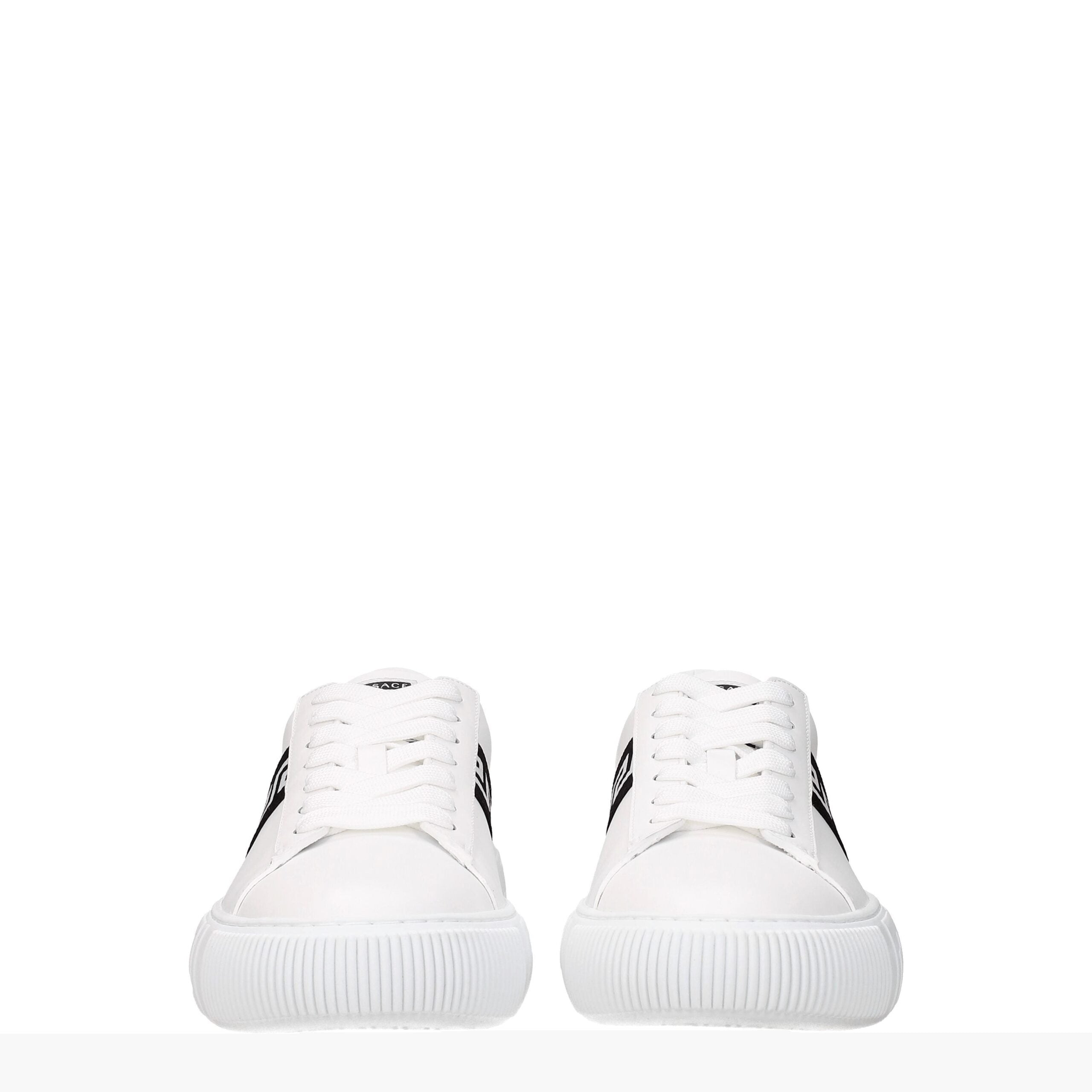 Versace White Leather Sneakers